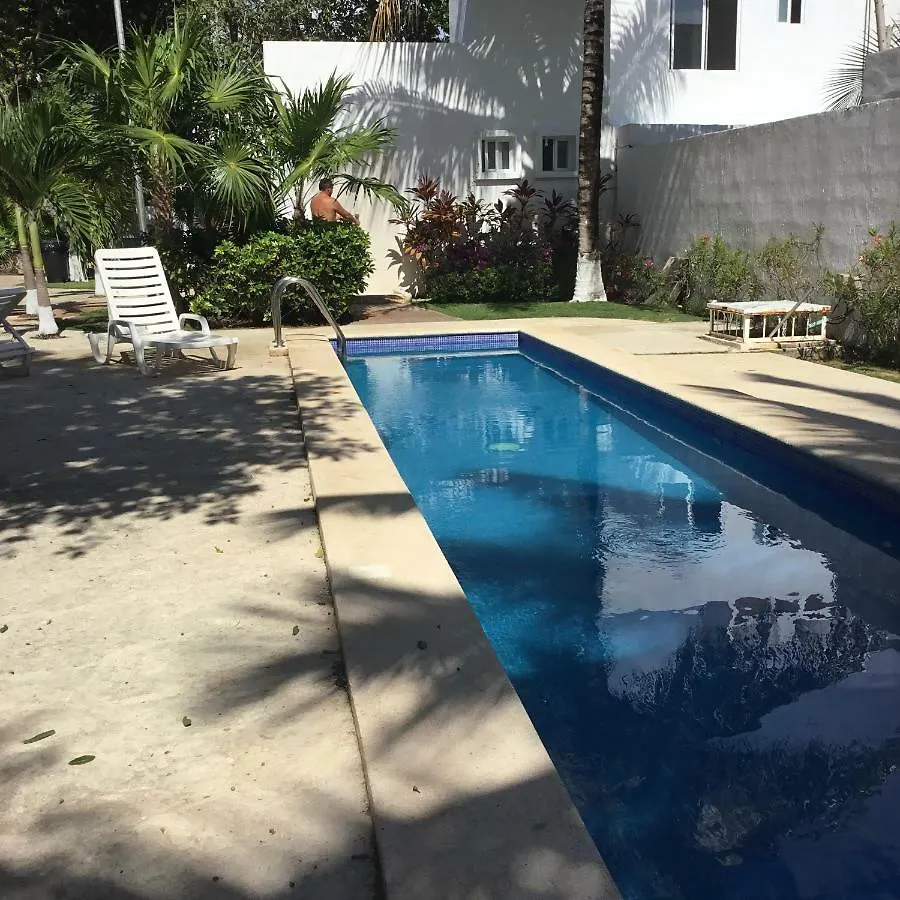 La Casa Del Mexicano Terraza Y Jardin Exoticos 12 Min Del Playa Esmeralda Villa Playa del Carmen 0*,  Mexico