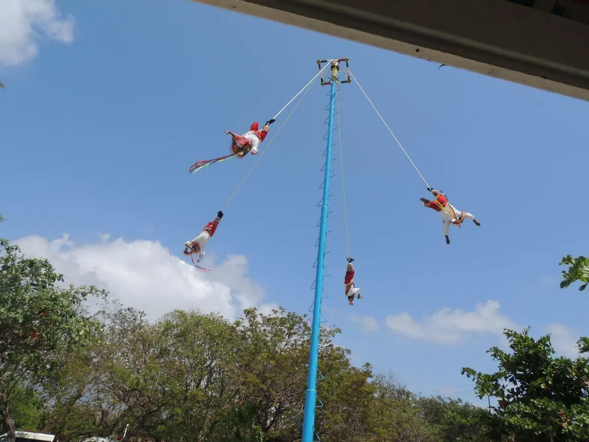 La Casa Del Mexicano Terraza Y Jardin Exoticos 12 Min Del Playa Esmeralda Villa Playa del Carmen 0*,  Mexico