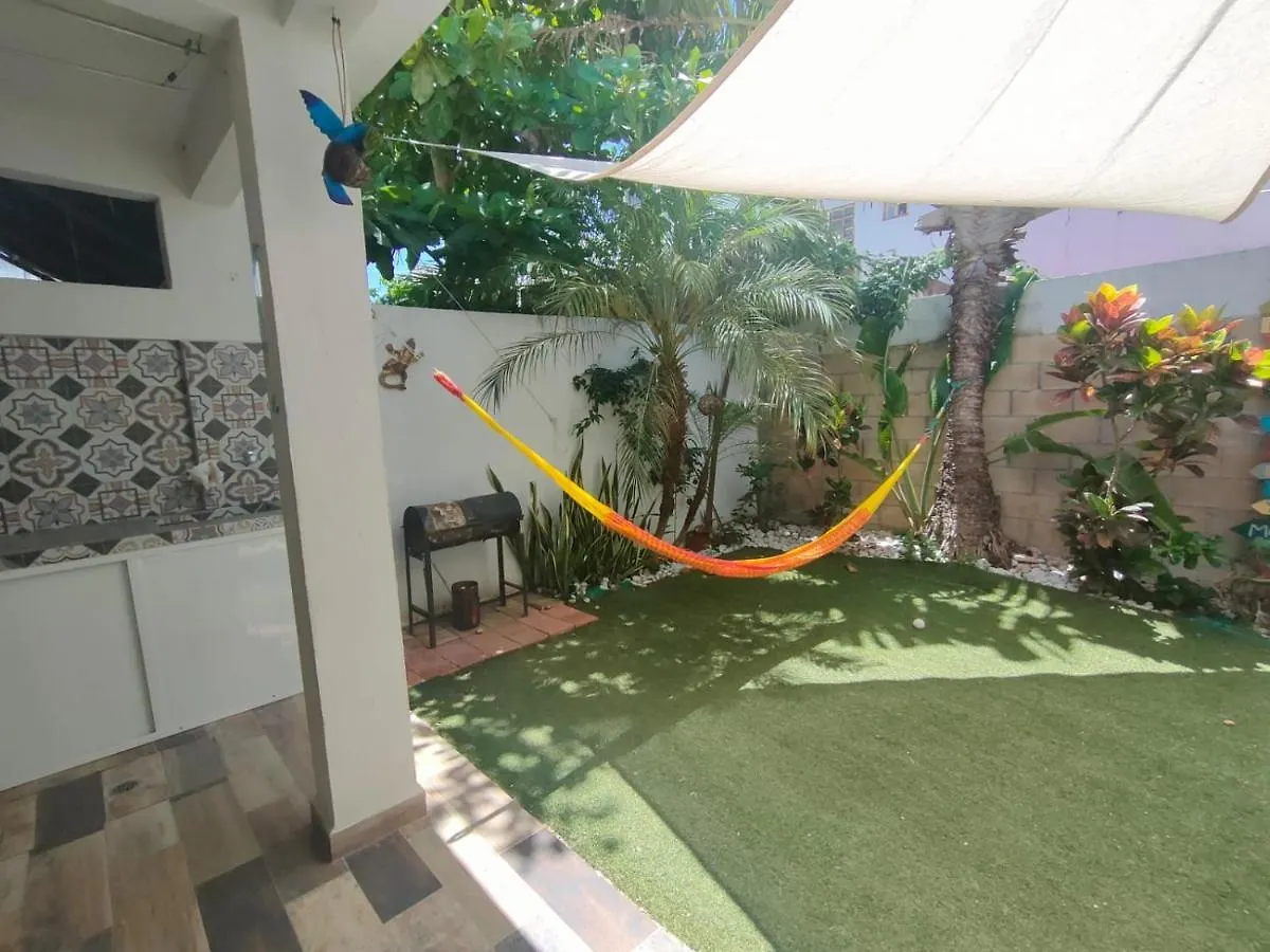 La Casa Del Mexicano Terraza Y Jardin Exoticos 12 Min Del Playa Esmeralda Vila Playa del Carmen