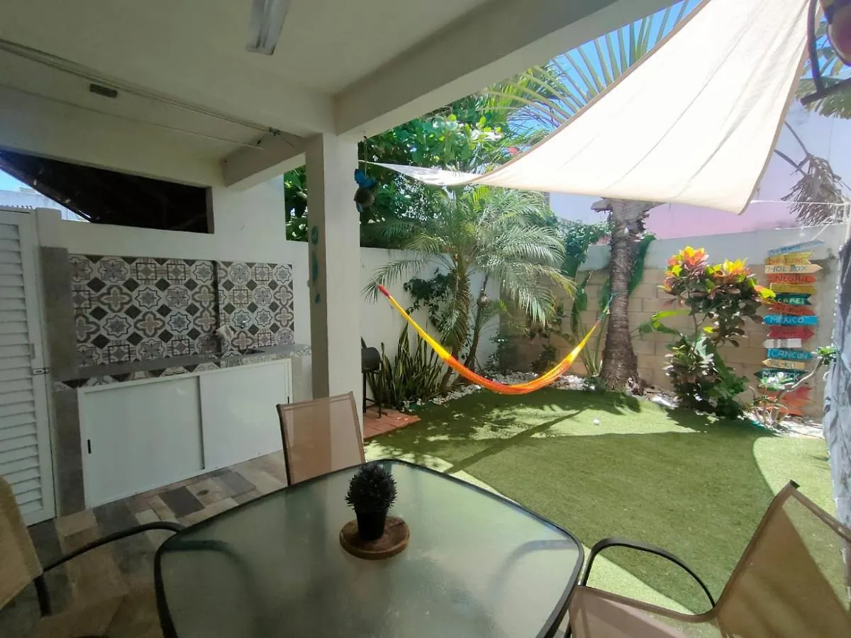 Casa de Férias La Casa Del Mexicano Terraza Y Jardin Exoticos 12 Min Del Playa Esmeralda Vila Playa del Carmen México