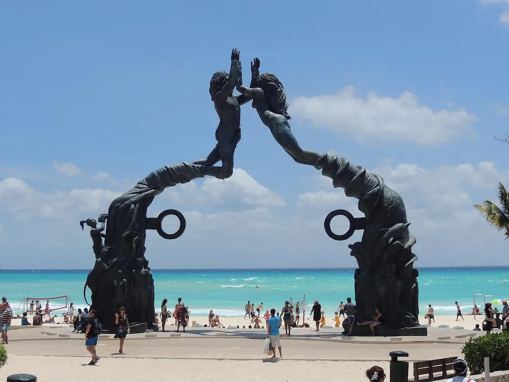 Casa de Férias La Casa Del Mexicano Terraza Y Jardin Exoticos 12 Min Del Playa Esmeralda Vila Playa del Carmen México